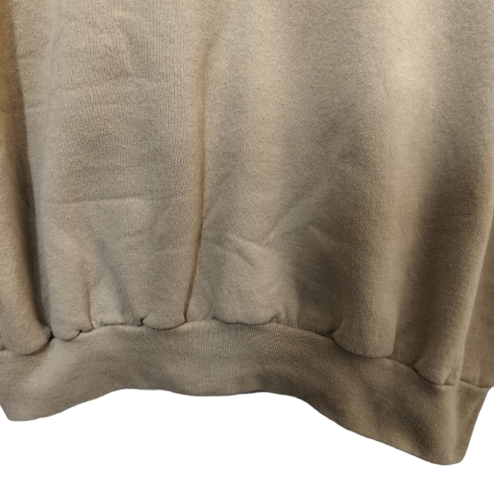 1758) Vintage 90's Tan Grandpa Sweatshirt Size Large - Picture 4 of 7